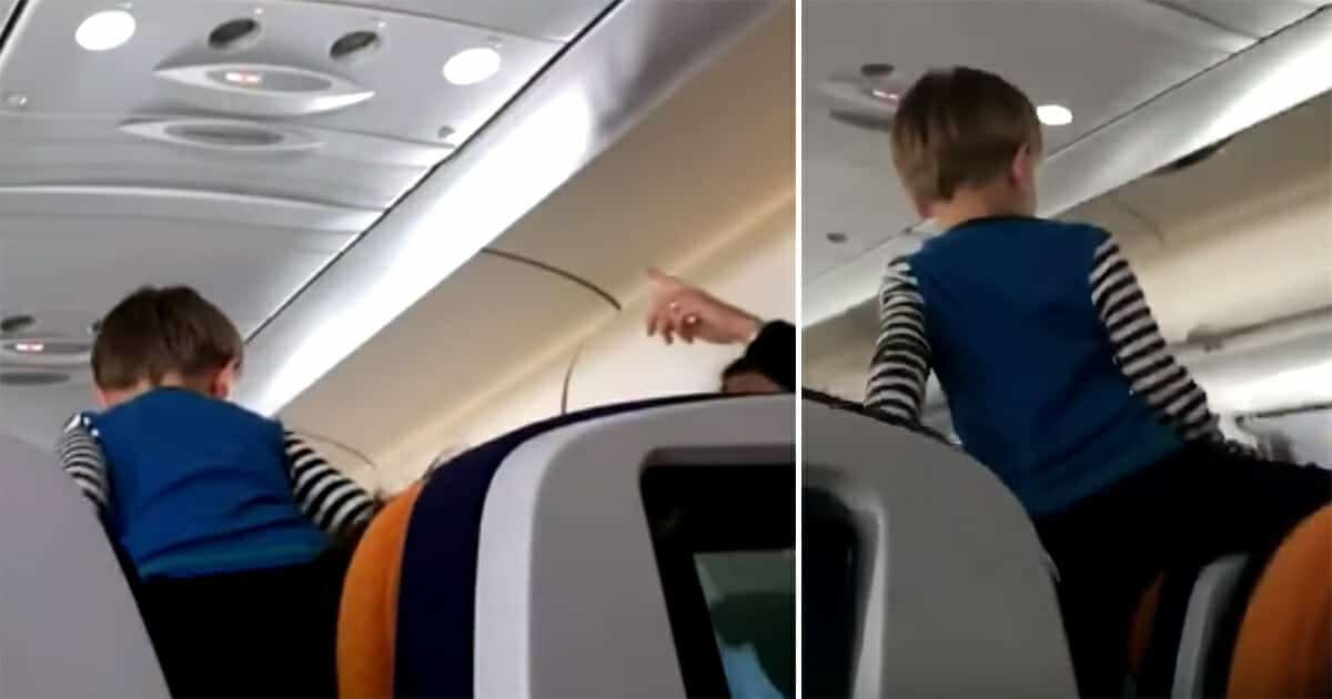 Il bimbo di 3 anni urla per 8 ore in volo. Una donna la riprende e si aprono le critiche