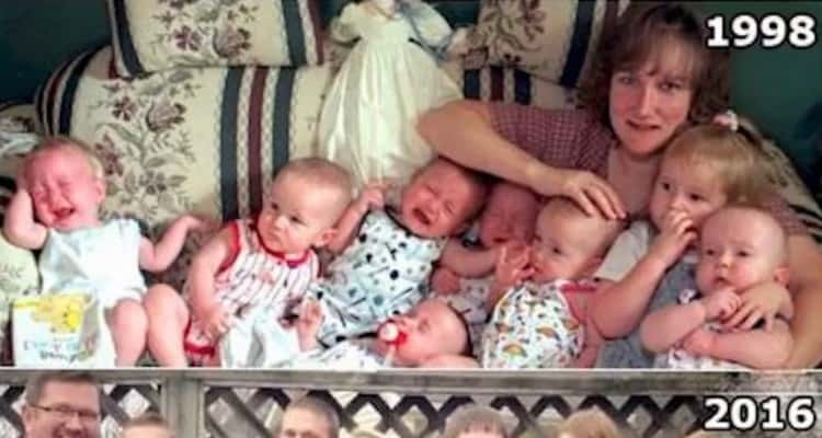 Madre record dà alla luce 7 gemellini, eccoli oggi dopo circa 18 anni