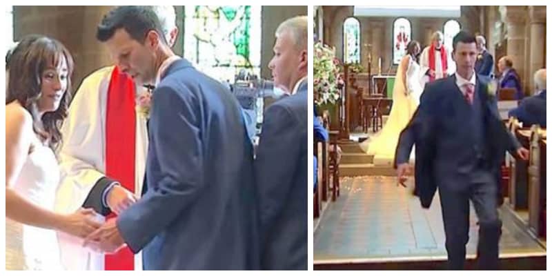 Lo sposo ferma il matrimonio e fugge via dalla chiesa – ma il dettagli dietro la sposa rivela qual è la verità
