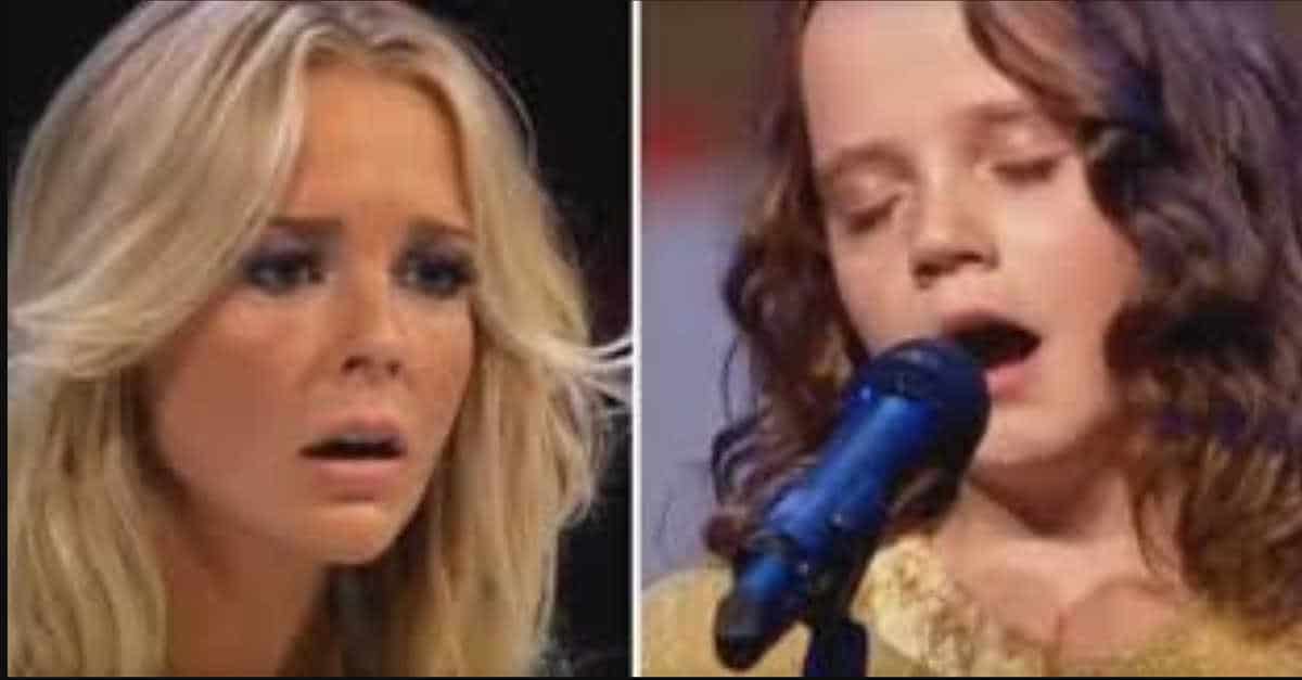 La bambina di 9 anni vuole cantare l’opera. Alla prima nota, la giuria capisce che ha ragione