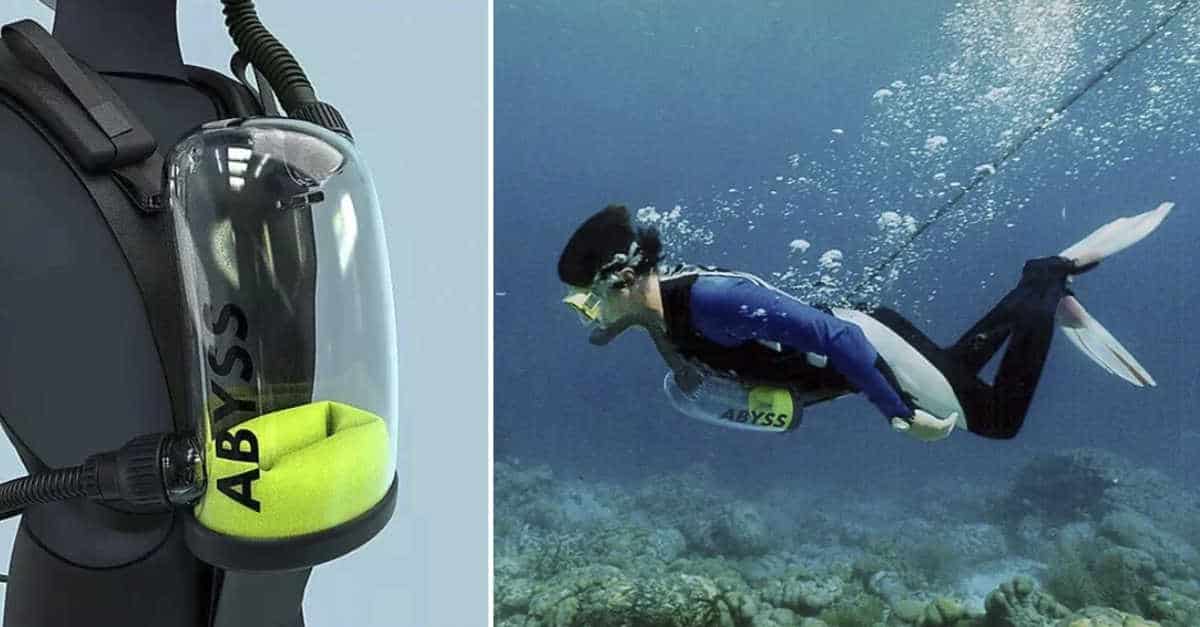 Exolung: il “polmone artificiale” che ti permette di respirare sott’acqua senza limiti