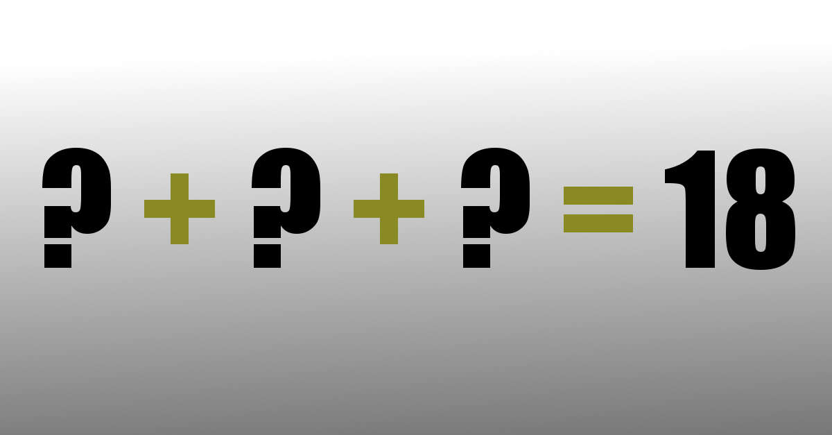 Quiz matematico: qual è il numero a tre cifre?