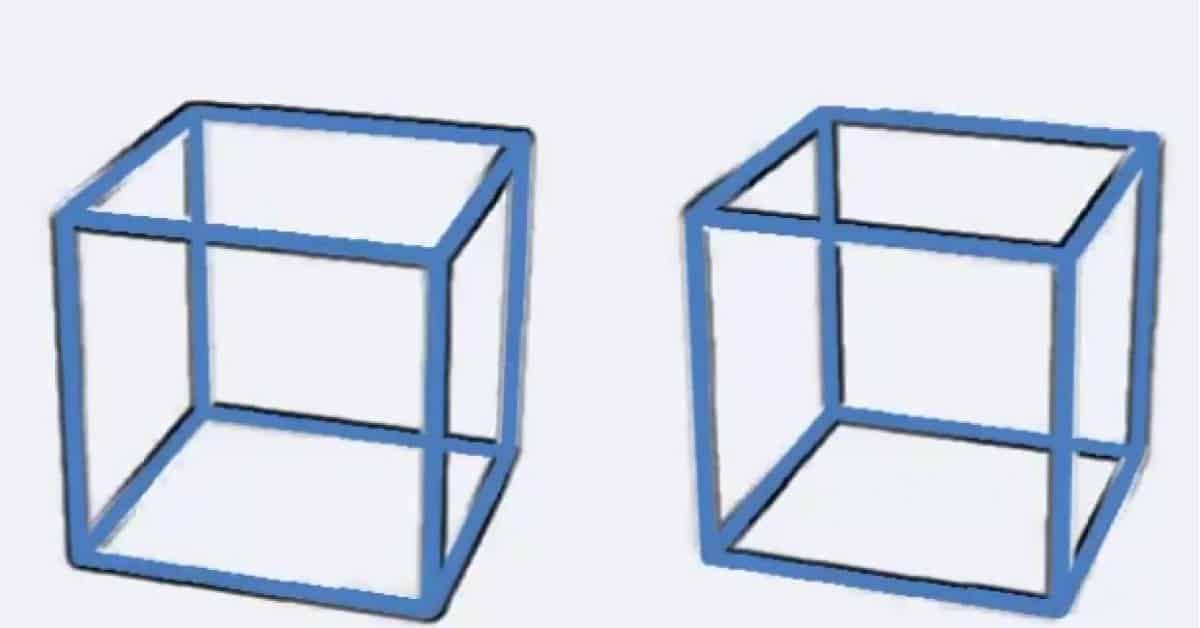 L’illusione ottica che ti farà credere che il cubo stia girando