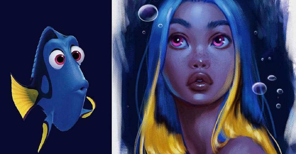 Come sarebbero gli animali Disney se fossero umani? Le illustrazioni di Isabelle Staub ce lo mostrano!