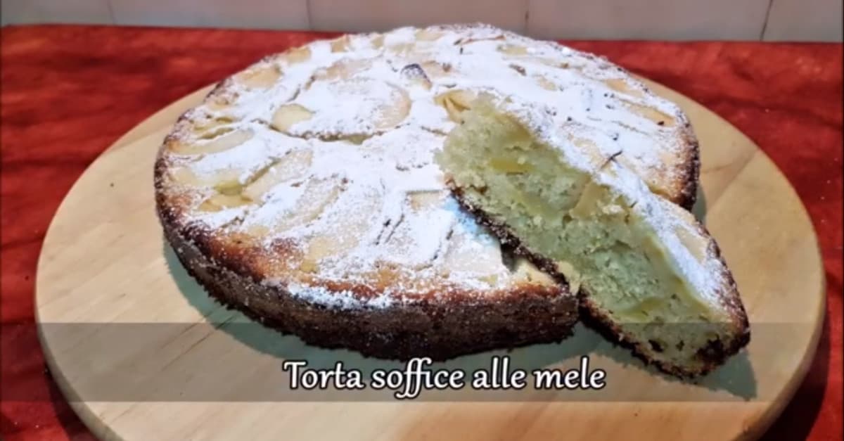 Ricetta Torta sofficissima alle mele: facile e gustoso! [VIDEO]