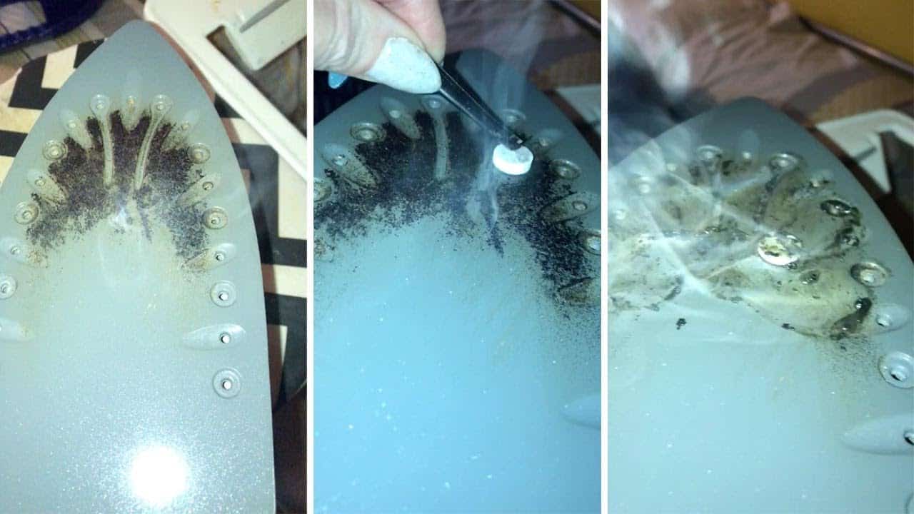 Paracetamolo per pulire il ferro da stiro: come eliminare le macchie nere