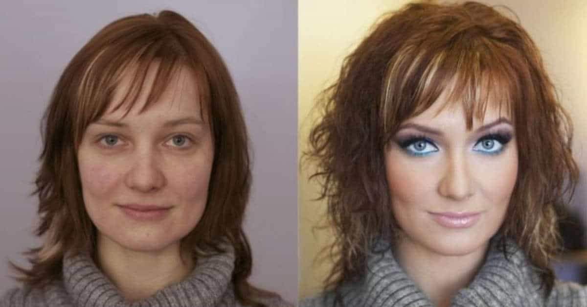 22 Immagini che mostrano a che punto puo’ ingannare il trucco
