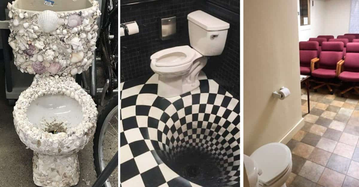 17 bagni strani e scomodi in cui gli architetti si sono lasciati prendere un po’ la mano