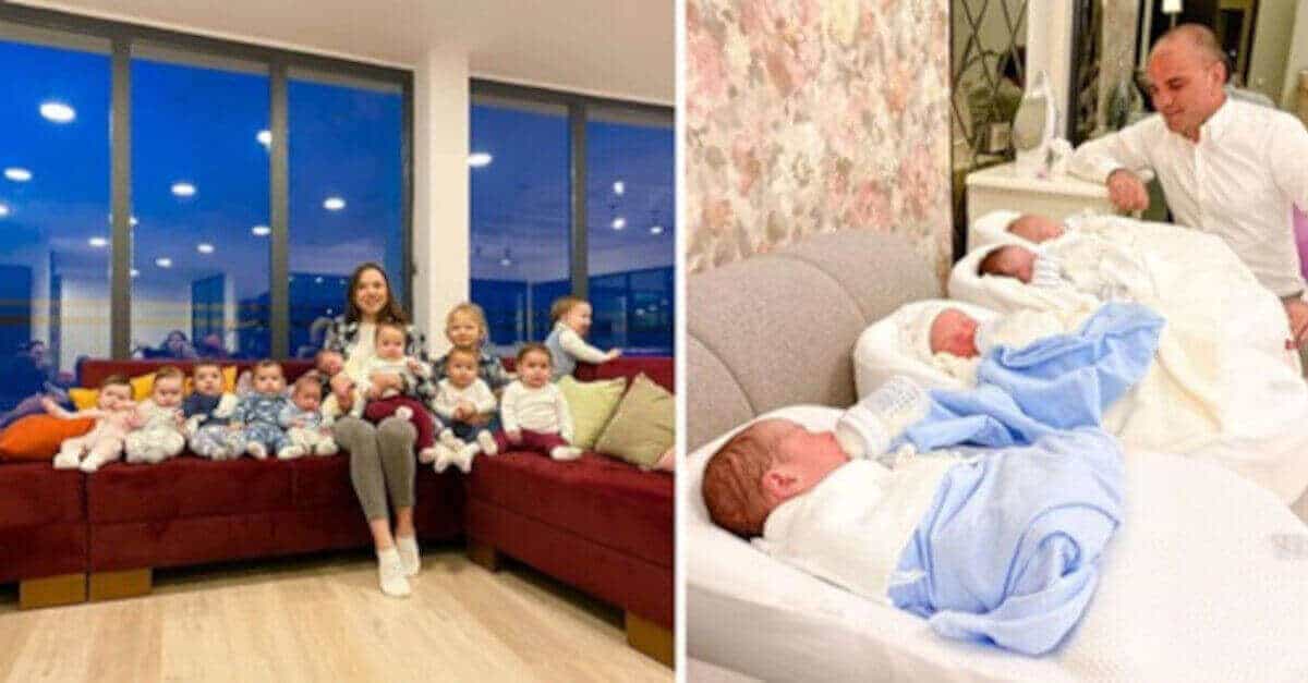 Una coppia di milionari ha pianificato di avere cento figli (e ci stanno riuscendo)