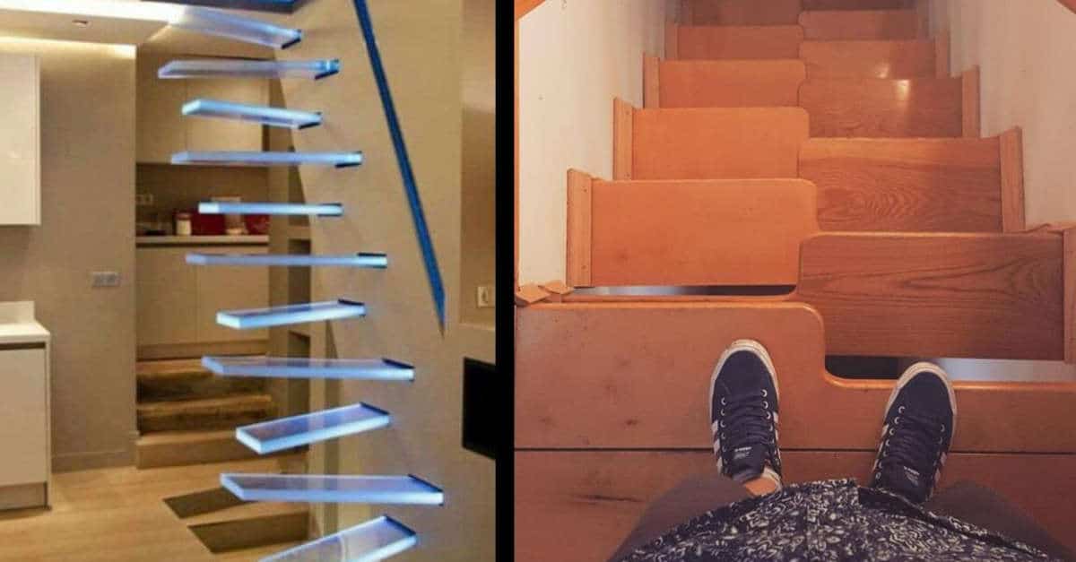 15 Foto di scale che sono state progettate in maniera alquanto strana