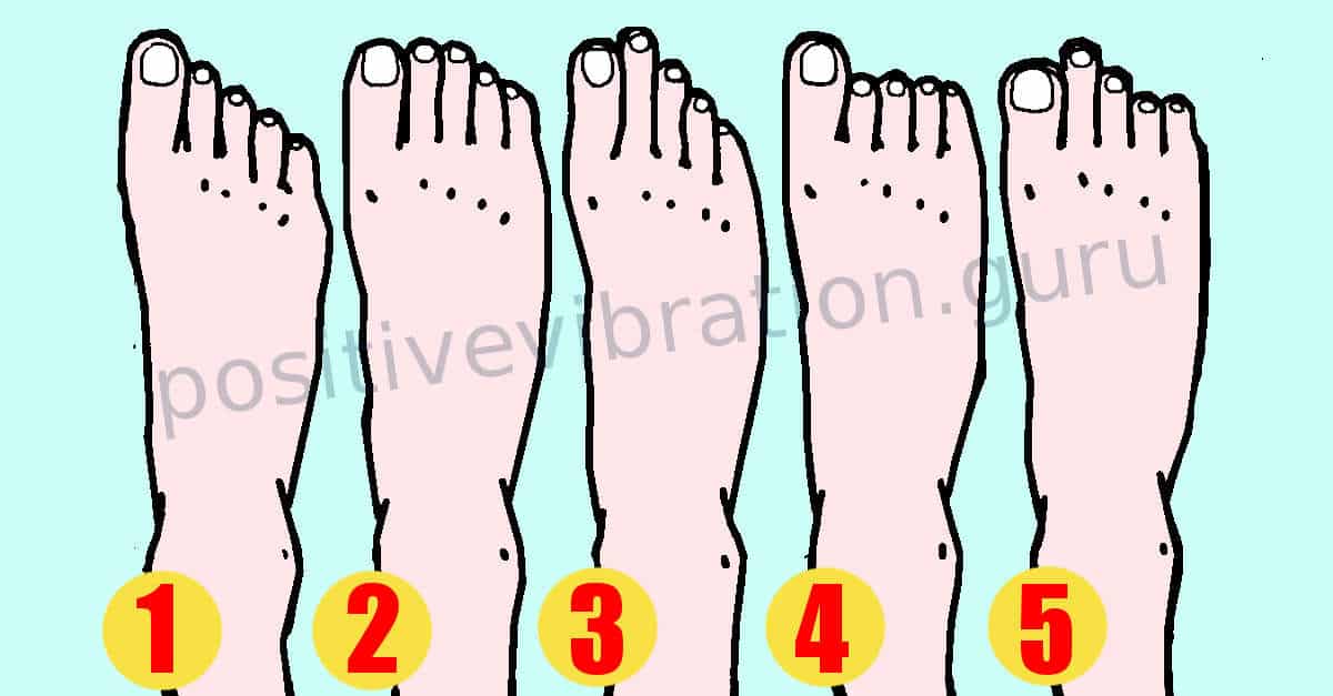 Test di personalità: conosci una tua caratteristica speciale in base alla forma delle dita dei piedi
