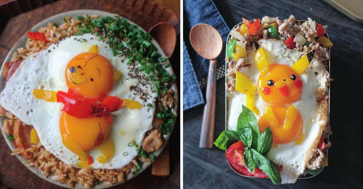 Una madre giapponese trasforma gli ingredienti in preziose creazioni per i suoi figli (20 Foto)