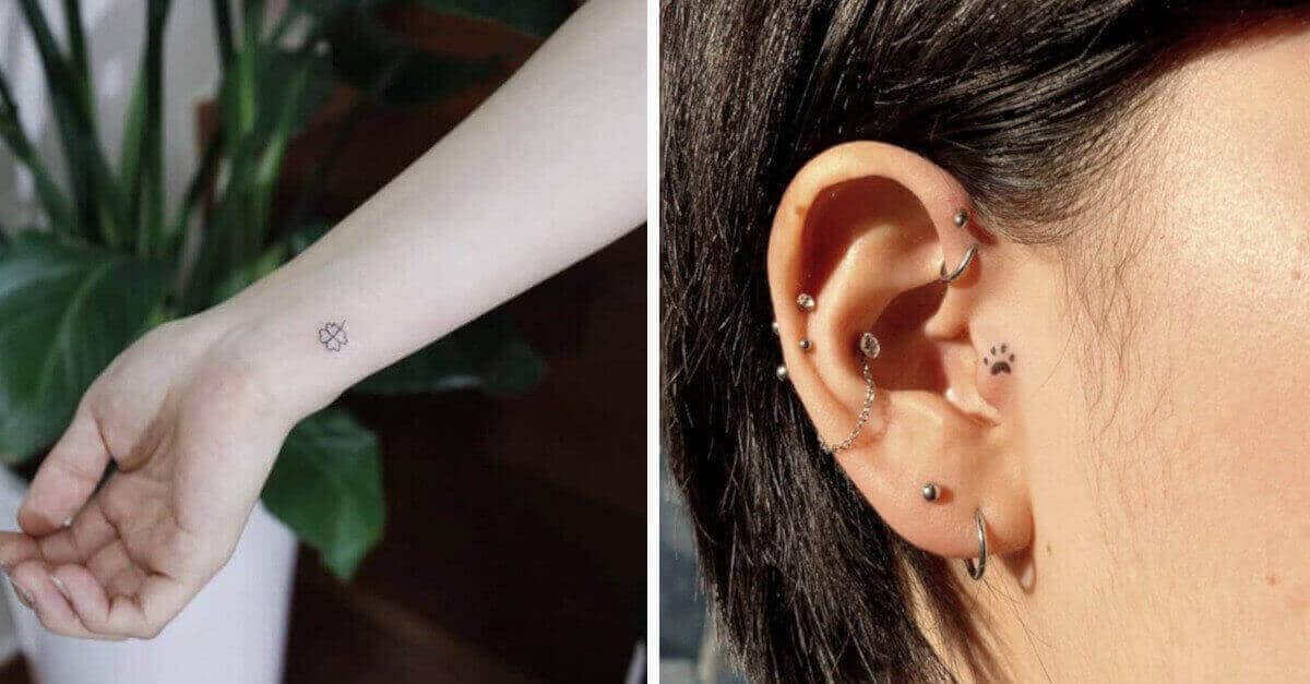 25 tatuaggi minimalisti perfetti per persone discrete