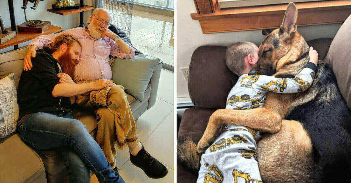 14 persone condividono momenti che sciolgono il cuore