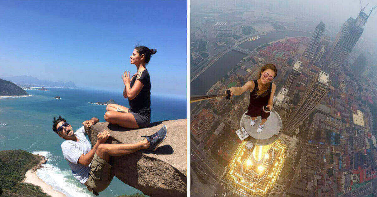 18 idee fotografiche che solo i più folli oserebbero ripetere