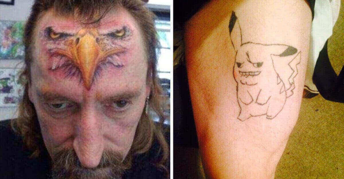 12 foto di tatuaggi davvero mal pensati