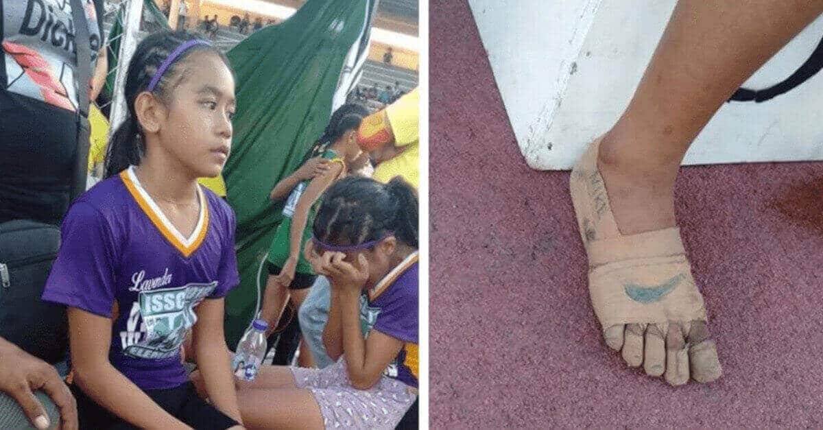 Giovane atleta viene umiliata per aver indossato delle “scarpe improvvisate”, ma vince la medaglia d’oro