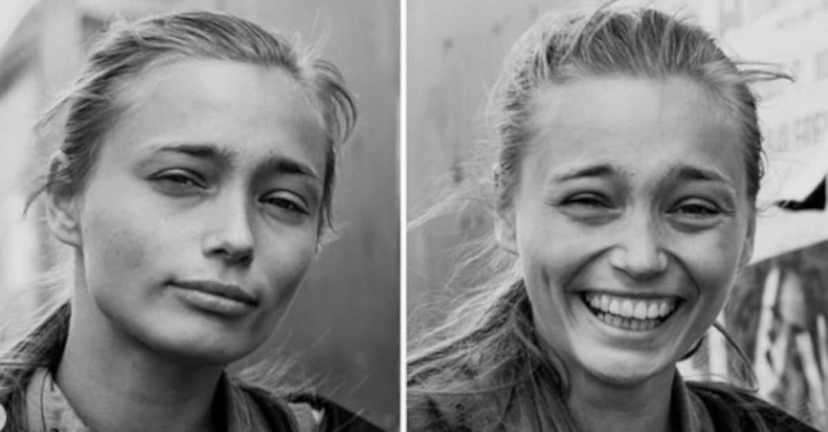 Una donna scatta foto alle persone subito dopo averle baciate e i loro volti parlano più forte delle parole: 10 Foto