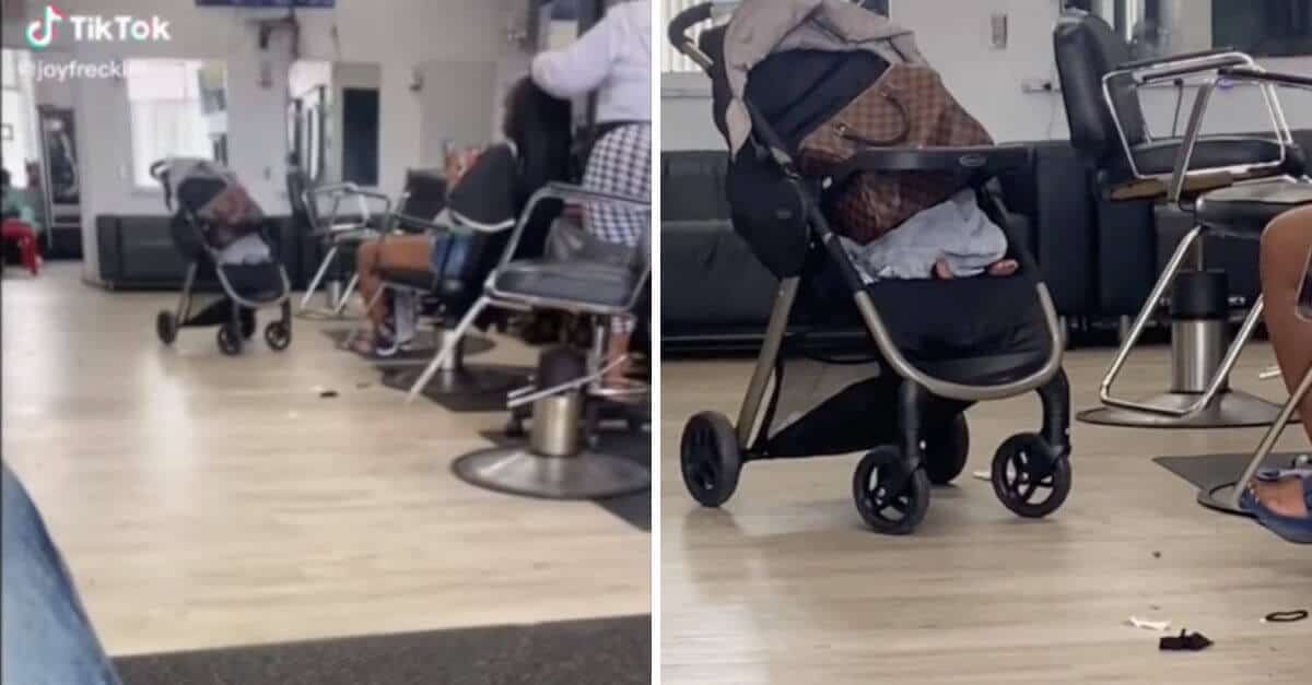 “Ci sono persone che non meritano di avere figli”: la donna viene criticata per aver lasciato la borsa sul suo bambino