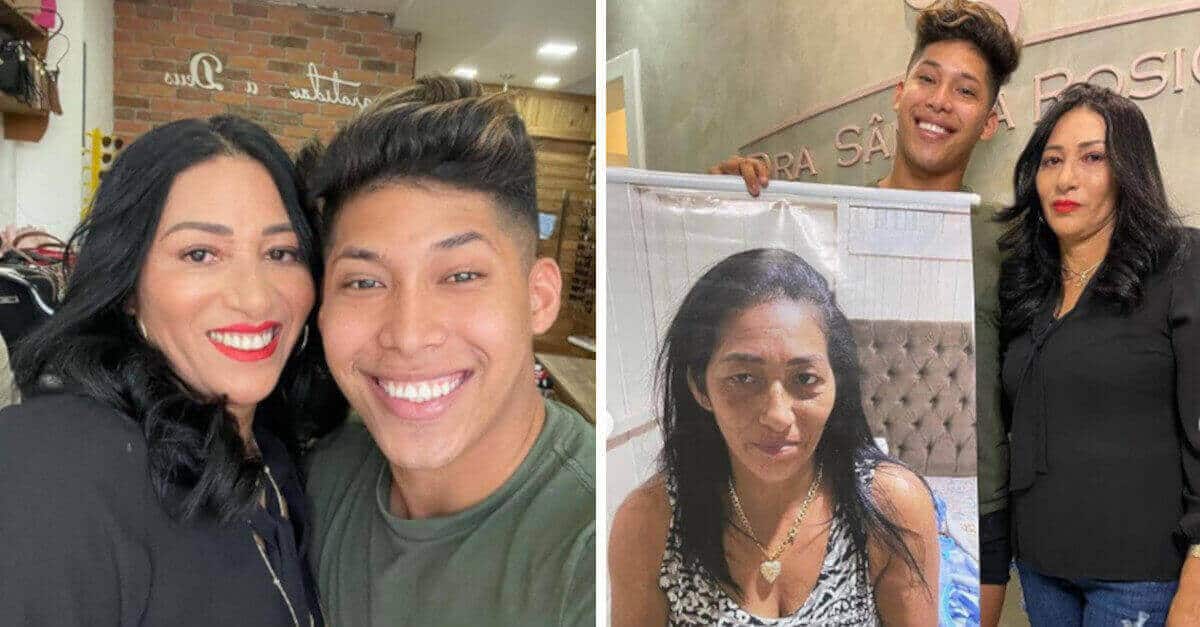 “Si vergognava di sorridere”: il figlio influencer regala un restyling totale alla madre contadina