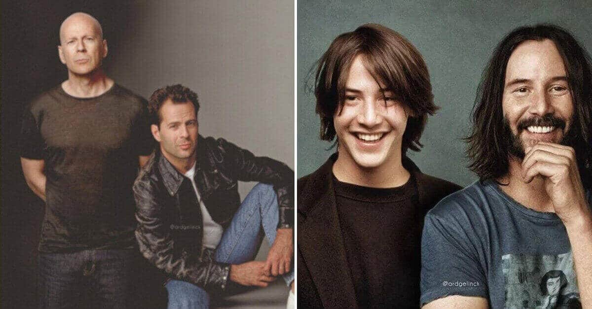 Che cambiamenti! 20 Foto di celebrità da giovani ed oggi