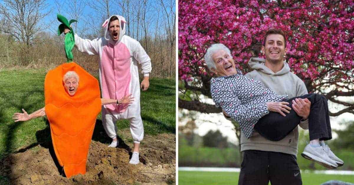 Non c’è limite d’età per divertirsi: nonna e nipote lo dimostrano con queste foto