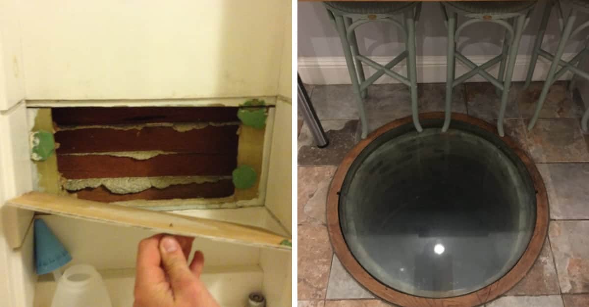 16 foto di scoperte che si possono fare quando ci si trasferisce in una nuova casa