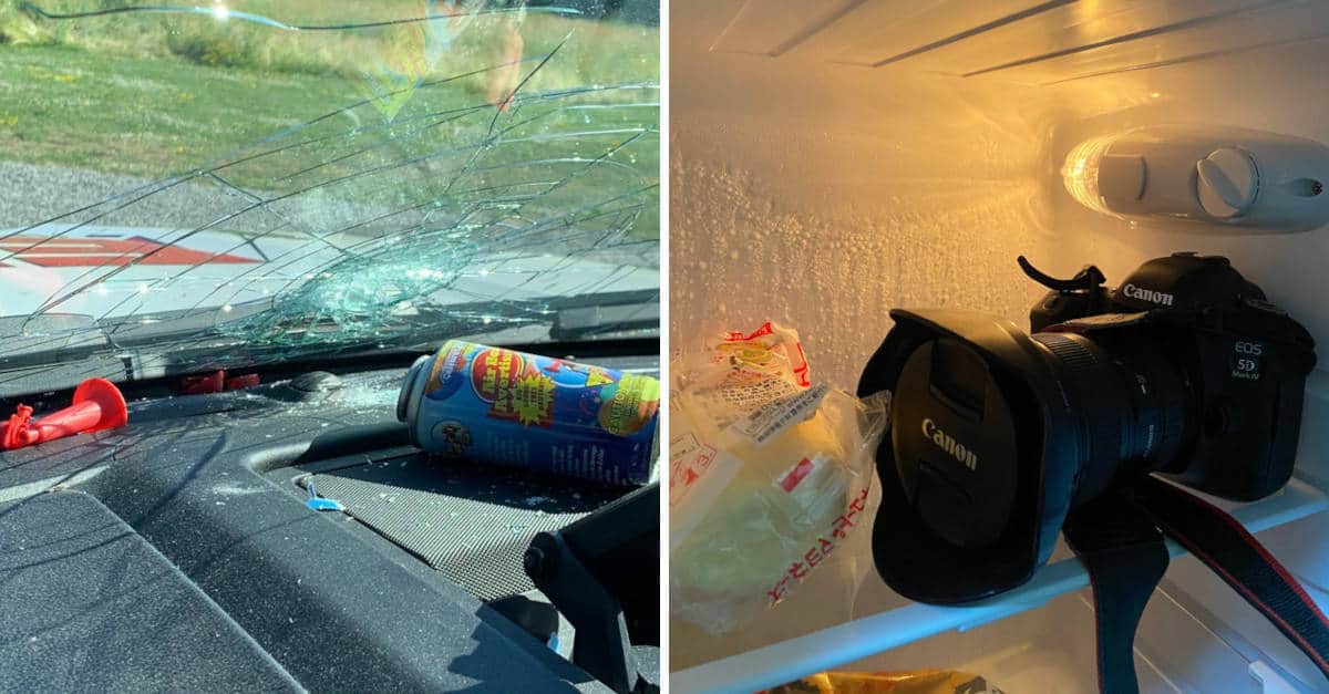 20 persone che si sono pentite dei loro momenti di disattenzione