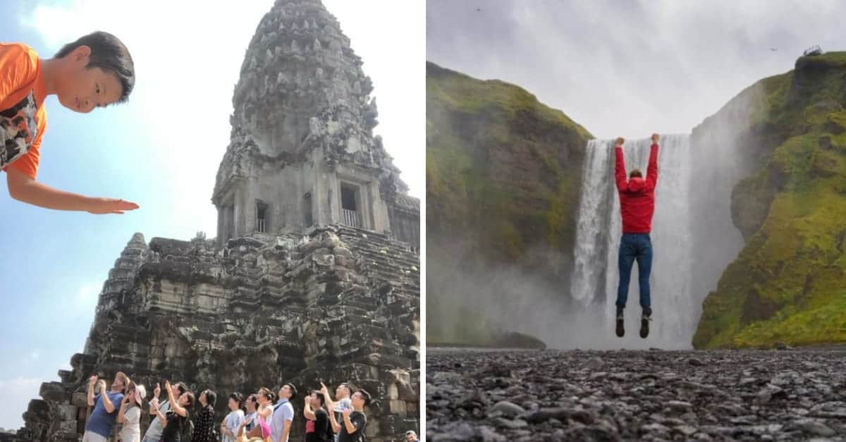 20 persone che, scattando foto, si sono accorte di aver ritratto dei “giganti”
