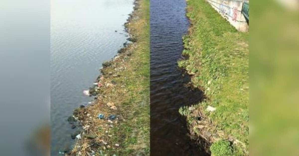 In sole 5 settimane questo olandese ha ripulito un fiume ed ha ispirato milioni di persone ad imitarlo