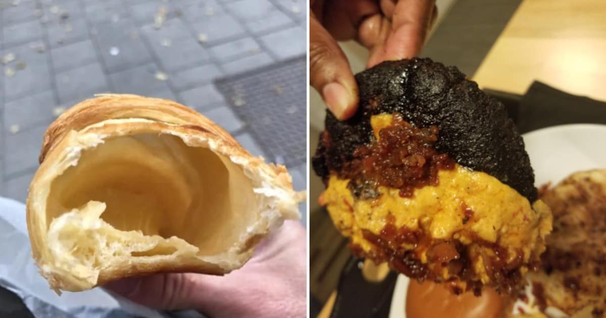 19 persone davvero sfortunate durante i pasti