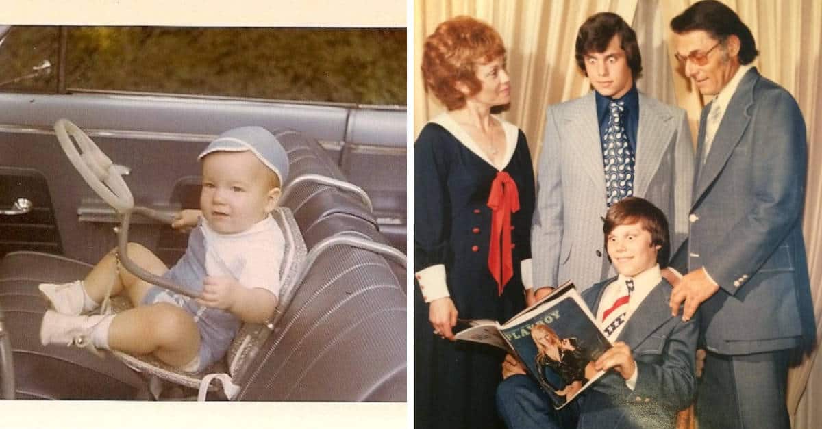 15 foto genitoriali dal passato che sicuramente oggi non andrebbero per niente bene