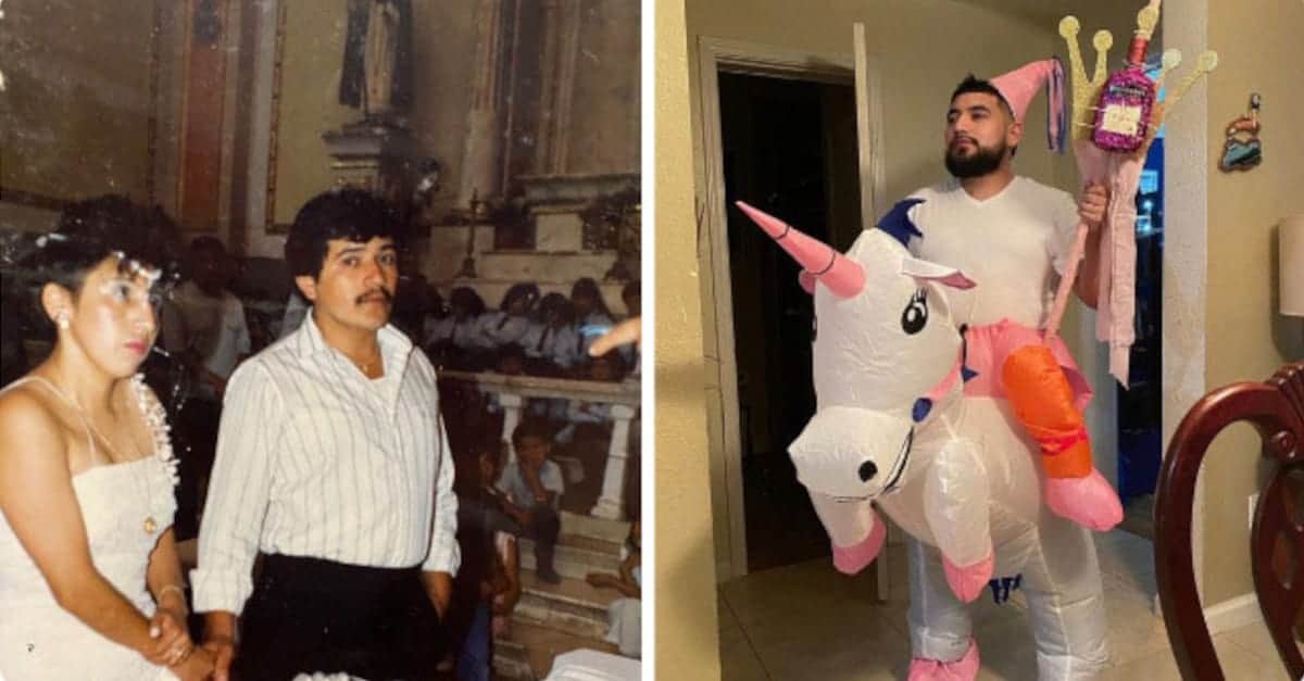 13 divertenti foto delle differenze tra Genitori e Figli, alla stessa età