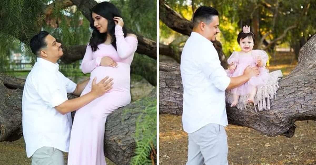 Rende omaggio alla moglie morta con le foto di sua figlia che indossa un vestito proprio come il suo
