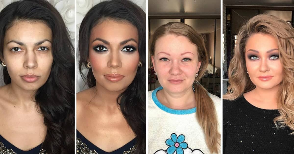 Truccatore russo permette alle persone di provare quello che lui chiama “l’effetto Cenerentola”: 20 Foto