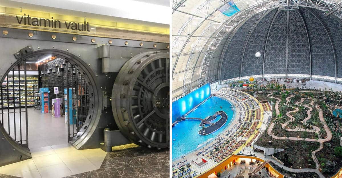 20 edifici che hanno avuto una nuova destinazione da quella di quando sono stati costruiti