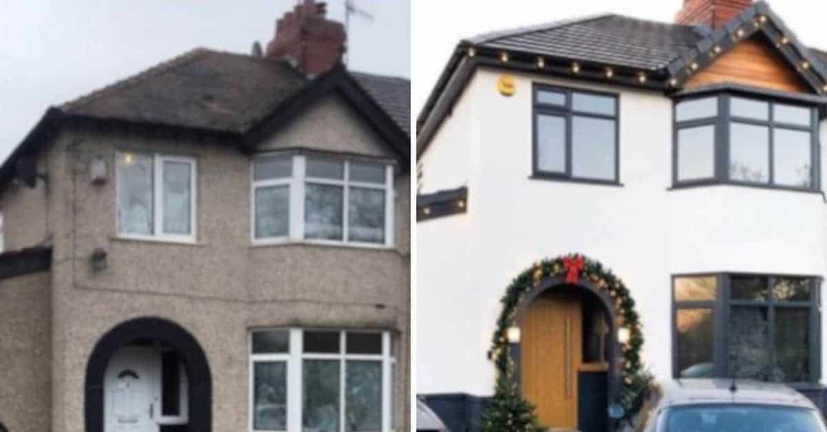 La madre realizza il sogno di una vita e rinnova finalmente la sua casa