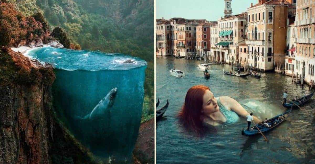 15 immagini di un artista che crea mondi da sogno