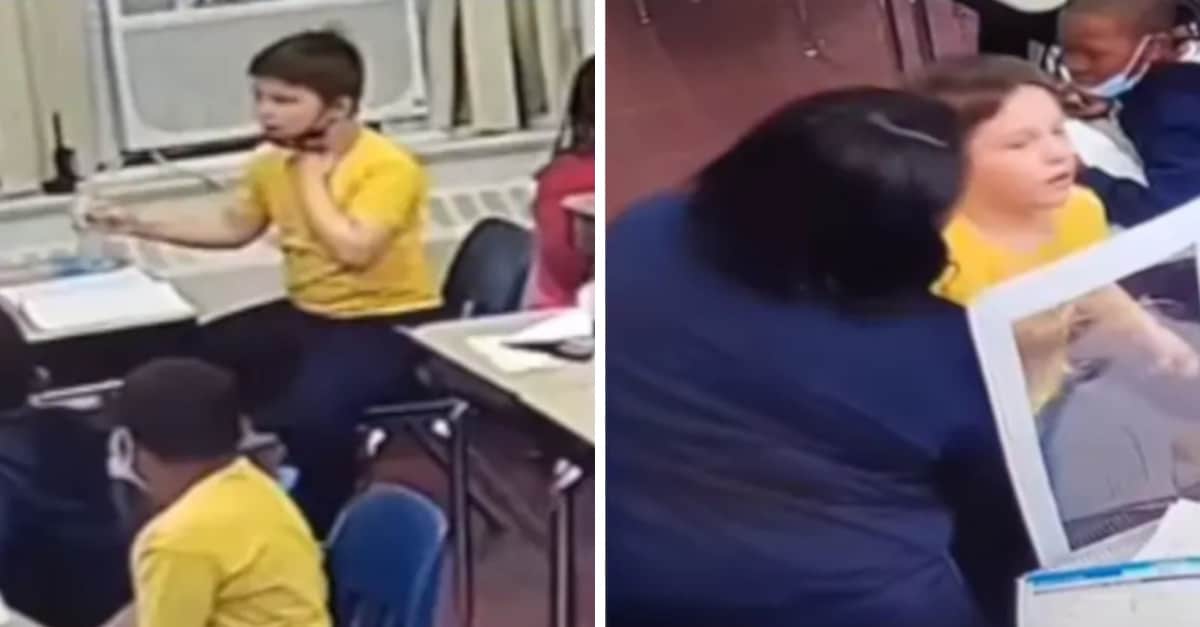 Maestra eroina salva uno studente di 9 anni che stava soffocando col tappo della bottiglia