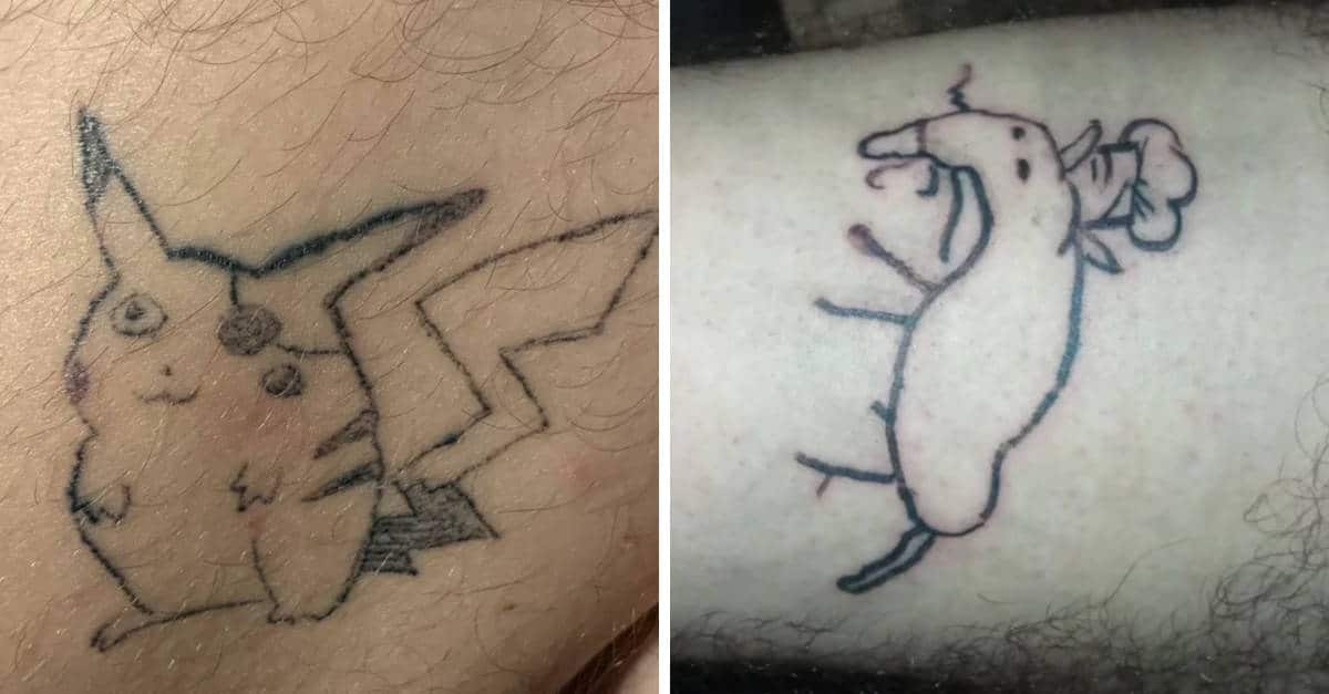 15 tatuaggi che non avrebbero dovuto vedere la luce