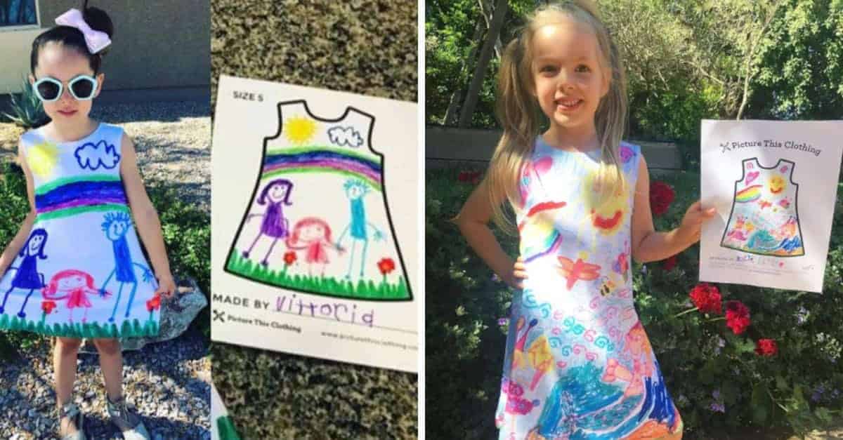 16 abiti unici realizzati da bambini
