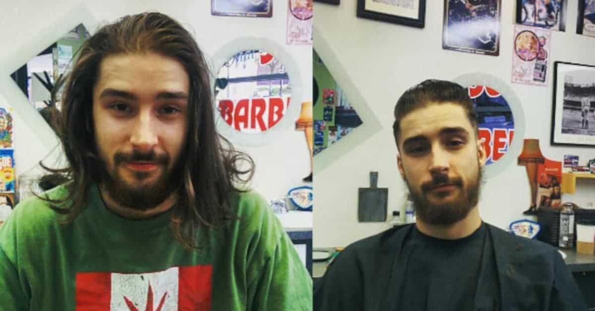 16 Uomini che hanno fatto un cambio radicale con un semplice taglio di capelli
