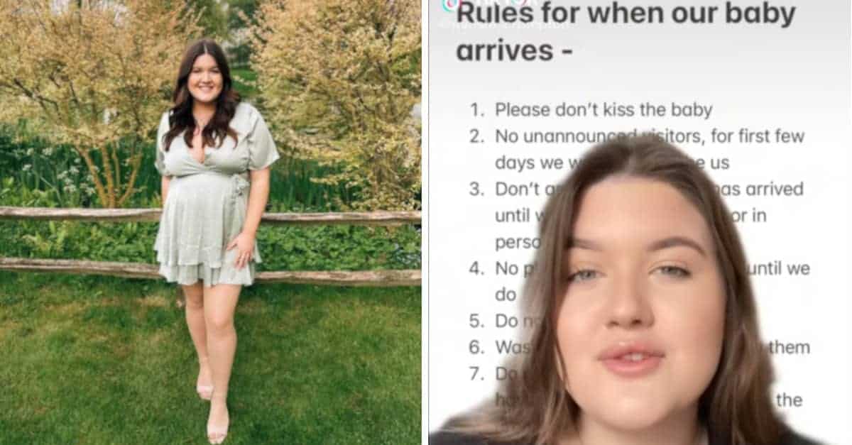 “Non baciare il mio bambino”: La donna ha creato 10 regole per chiunque voglia incontrare sua figlia