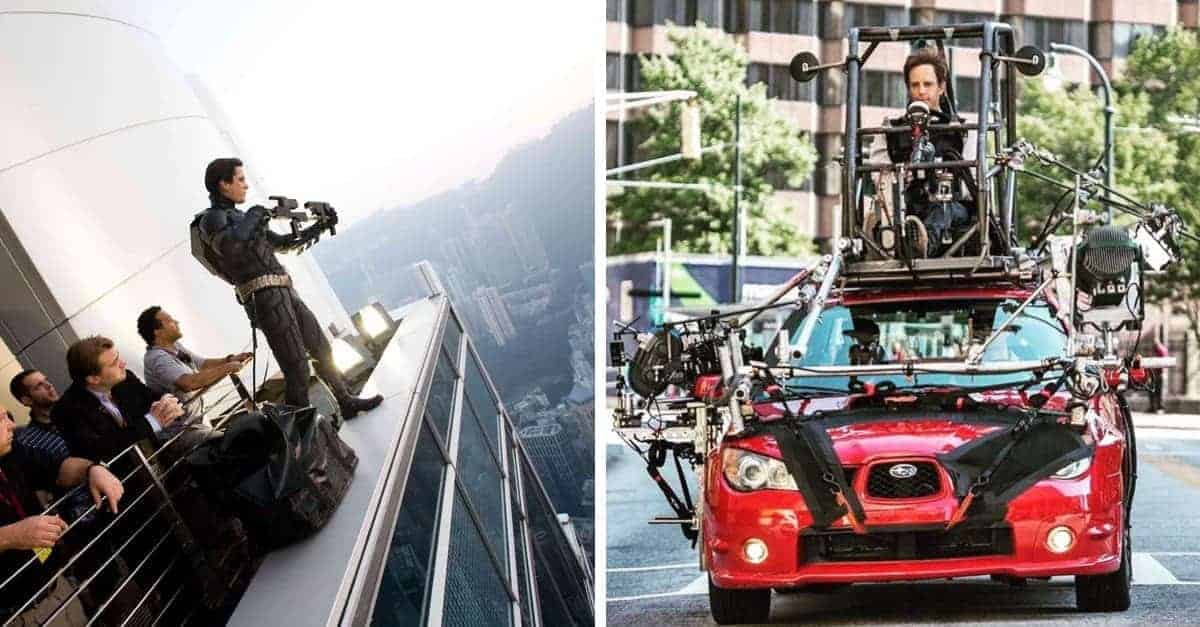 12 foto che mostrano cosa succede dietro le quinte dei film famosi