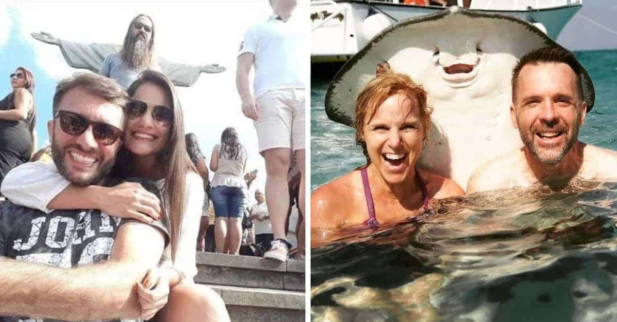 Lo sfondo delle foto era persino migliore del primo piano: 20 foto