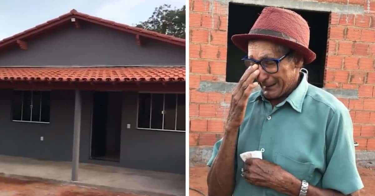 Dopo il crowdfunding, l’anziano che ha perso tutto nell’alluvione ottiene una nuova casa e dona un plusvalore per aiutare altre famiglie