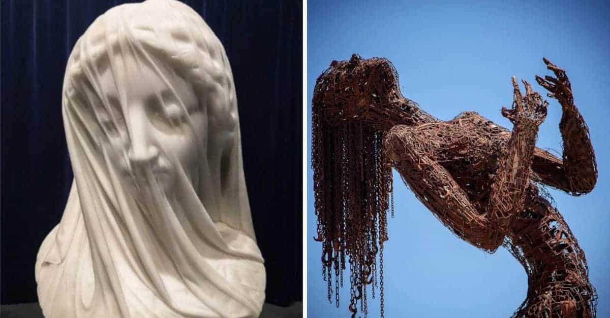 17 sculture impressionanti che sembrano finzione ma che puoi trovare in giro per il mondo