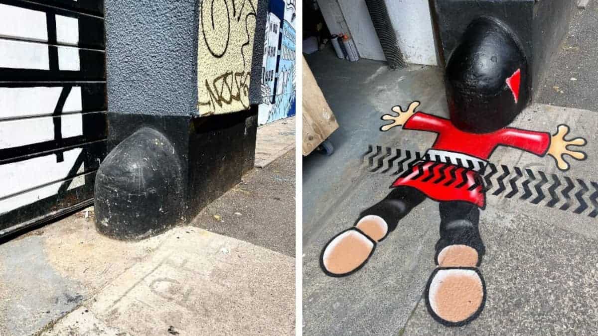 18 immagini dove l’arte urbana ha trasformato piccoli angoli di mondo