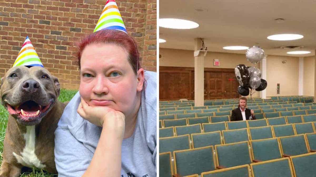 14 persone che hanno rivisitato feste di compleanno e cerimonie nuziali