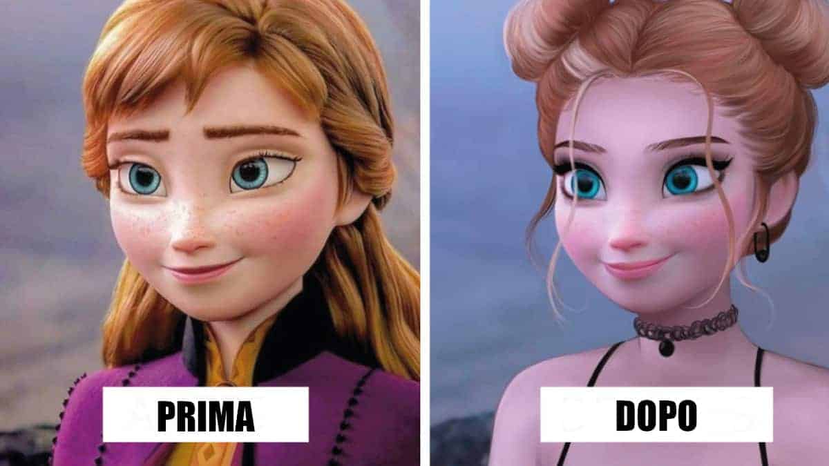 16 personaggi Disney illustrati secondo l’era attuale